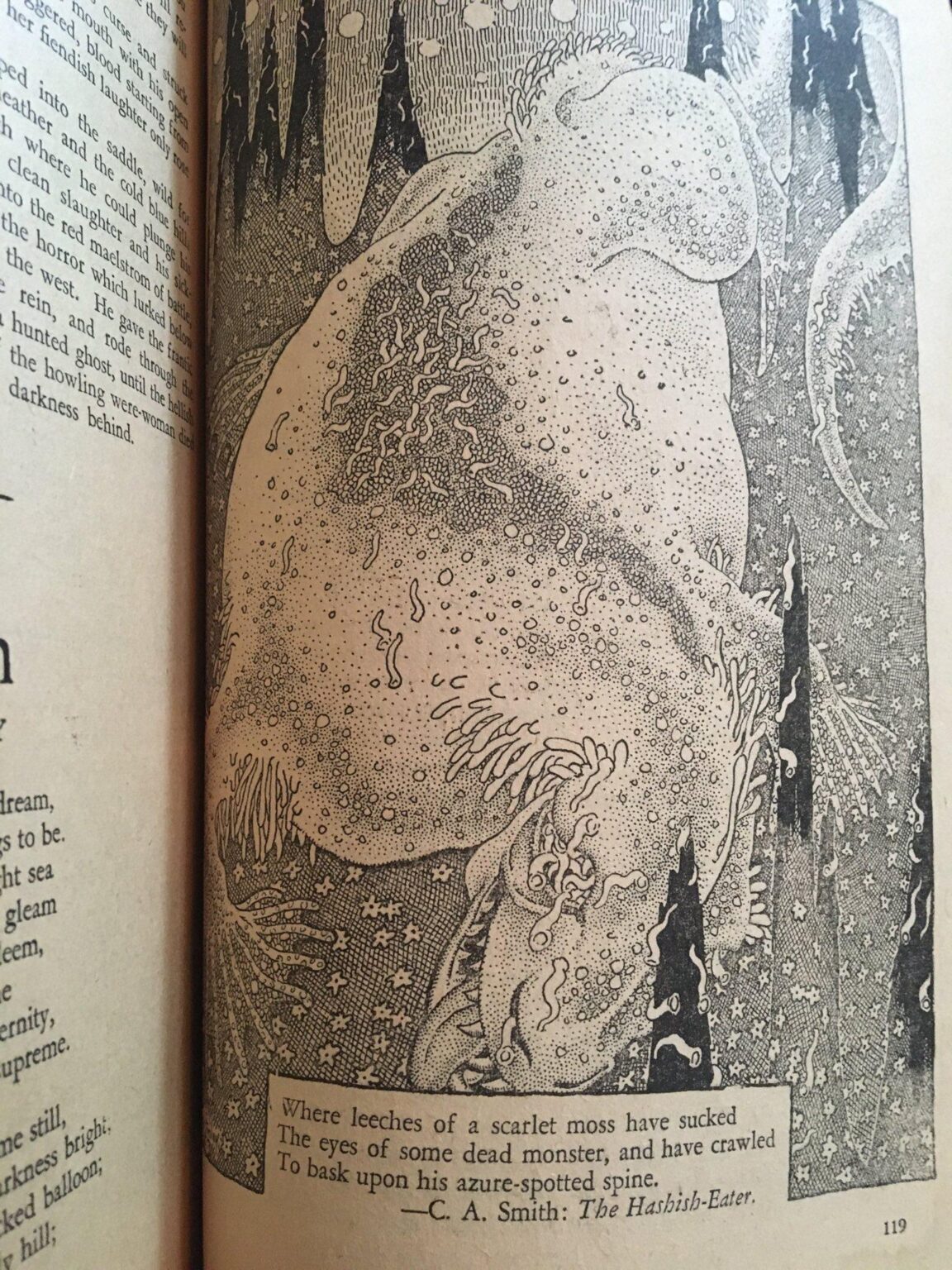 Weird Tales October 1939 [ Lovecraft - In The Walls Of Eryx ] - Image 4