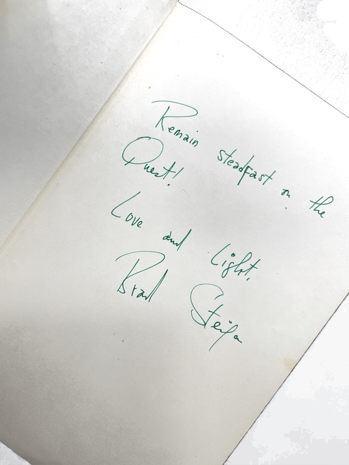 Gods Of Aquarius : Brad Steiger 1976 [ Signed ] - Image 2