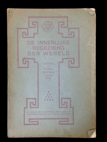 Besant Dutch Theosophy Theosophia De innerlijke regeering der wereld Inner Government World