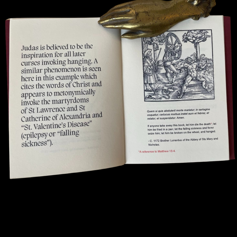 The Little Book Of Book Curses by Andrew Lenoir An Ellipsis Rare Book 2023 Books