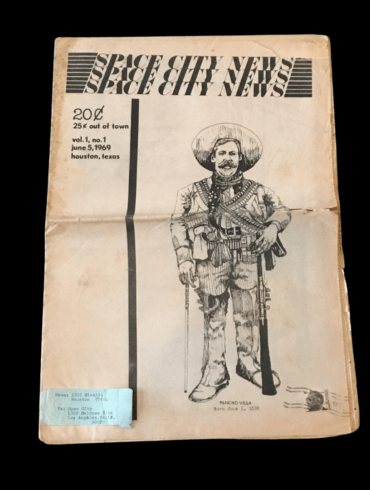 Space City News Vol 1 No 1 1969 Houston Texas Underground Newspaper Pancho Villa Bloody Thursday People's Park