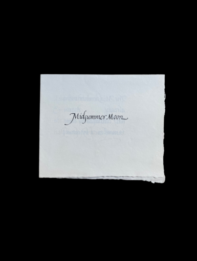 Midsummer Moon : Steve Herold 1971 [ Fishtown , Poetry ]