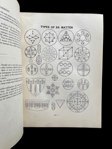 Occult Chemistry Annie Besant CW Leadbeater 1951 Expanded Edition Illustrated Madras Theosophy Theosophical Society