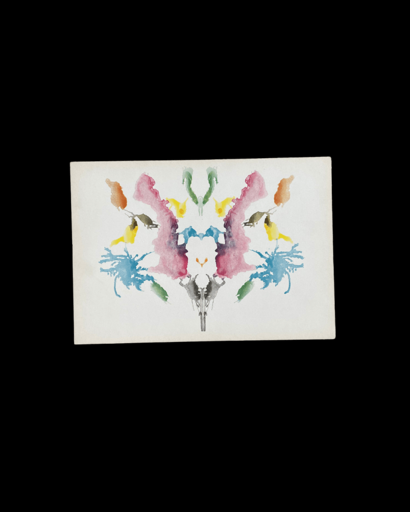 Rorschach Psychodiagnostik Tafeln – Psychodiagnostics Plates 1948 Complete Set 10 Cards Hermann Rorschach Ink Blot Test Second Edition