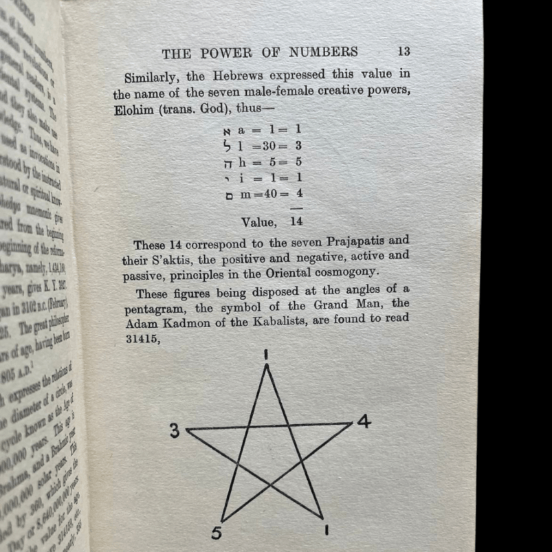 Kabala of Numbers Sepharial David McKay 1920 Part Volume I and II 1 2 Numerology Gematria Kabbalah Occult