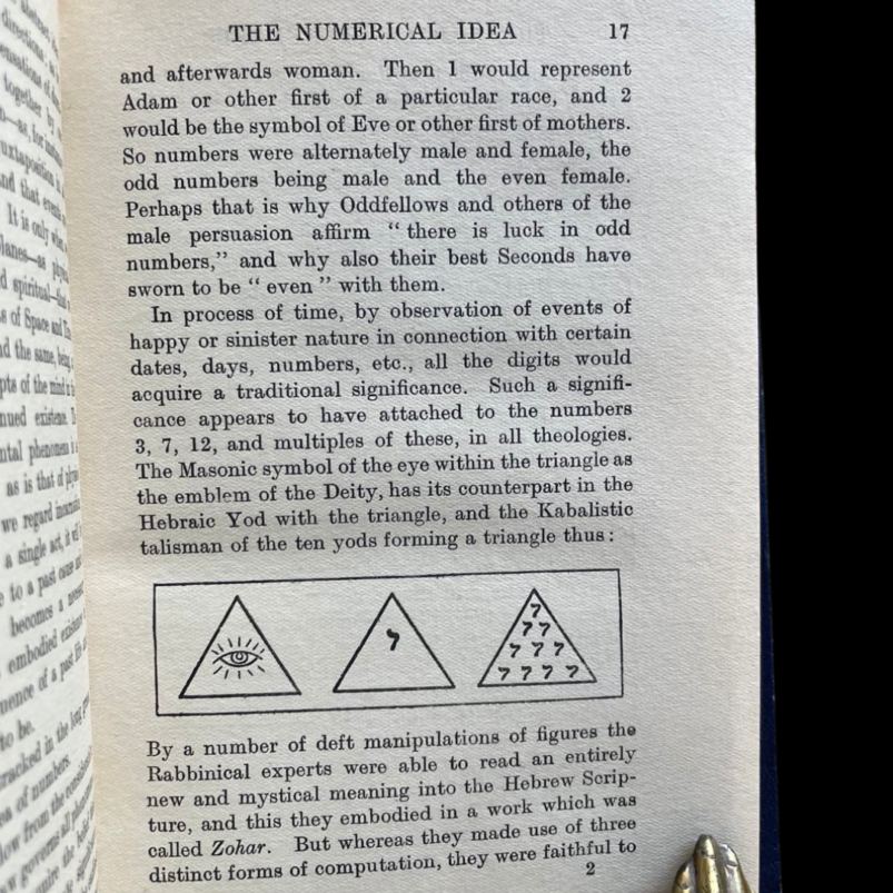 Kabala of Numbers Sepharial David McKay 1920 Part Volume I and II 1 2 Numerology Gematria Kabbalah Occult
