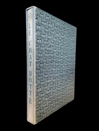 Chat Botte Puss In Boots Charles Perrault Hans Fischer Pierre Gonin Signed Limited Edition Illustrated Folio