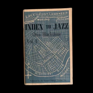 Index to Jazz Vol I Orin Blackstone 1946 E Payson Clark Jr Collector Rochester NY