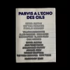 Parvis a l'echo des cils Michel Bulteau Brion Gysin William S Burroughs Ginsberg Patrick Geoffrois 1972