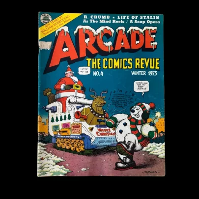 Arcade Comics Revue Issue Number 4 Speigelman Griffith R Crumb William S Burroughs S Clay Wilson Spain Rodriguez Signed 1975