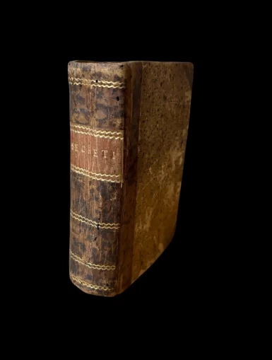 De Secreti del Reverendo Donno Alessio Piemontese Con Le Sua Tavola Per Trouvar Le Ricette Con Ogni Commodita Secrets of Alexis of Piedmont 1567 1568 Venice Book of Secrets Count Carlo Brentano de’ Grianti