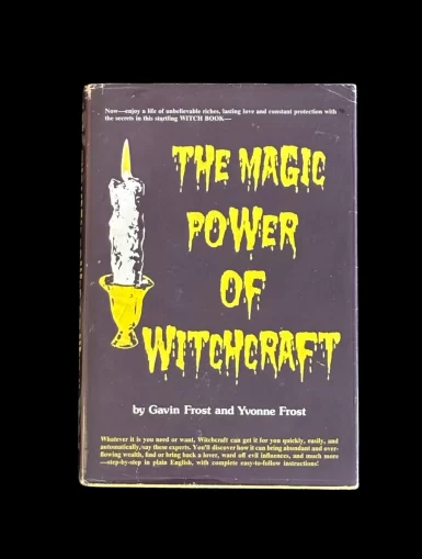 The Magic Power of Witchcraft Gavin Yvonne Frost Parker Publishing 1976 Wicca First Edition Grimoire