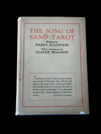 The Song of Sano Tarot by Nancy Fullwood Claude Bragdon 1929 Channeled Spiritualist Spiritualism Mediumship