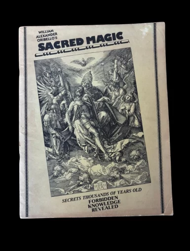 William Alexander Oribello Sacred Magic Grimoire Inner Light Publications Timothy Green Beckley 1984 First Edition