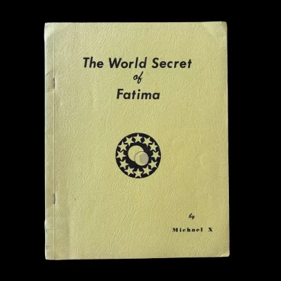 The World Secret of Fatima Michael X Barton Futura Press 1962